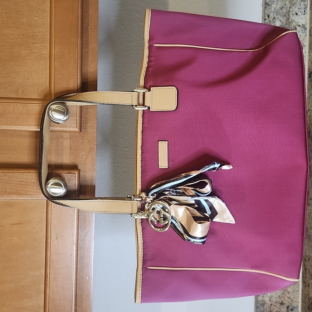 GUCCI 264216 Outlet Tote Bag Nylon Canvas Women's